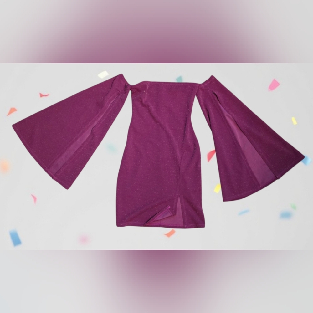 Michael Costello X REVOLVE Sandrine Mini Dress in Magenta~Final Price - Picture 6 of 12